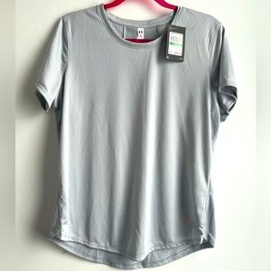 NWT Under Armour Speed Stride 2.0 Tee Fitted Fit Sz L